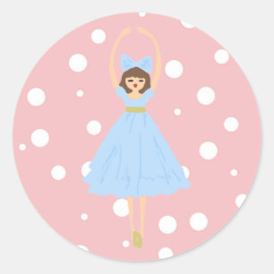 Rond Sticker Clara Design Classic Round Sticker