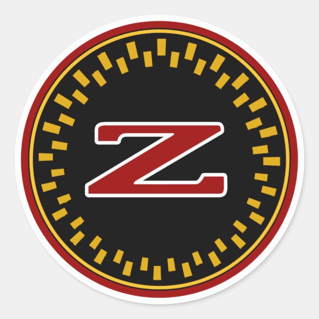 Rond Sticker classique Nissan Z (Devant)