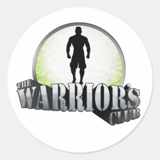 Rond Sticker club de guerrier