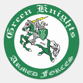 Rond Sticker club MMC Green Knights