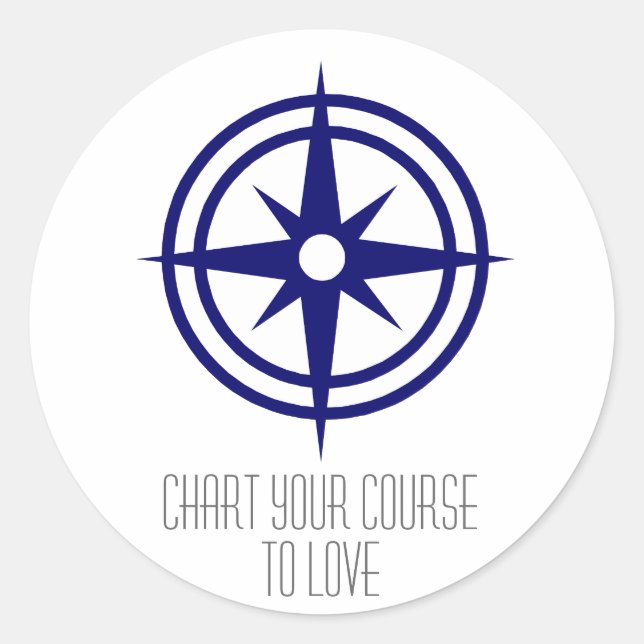 Rond Sticker Compass (Devant)