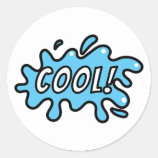 Rond Sticker cool