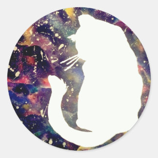 Rond Sticker Cosmos
