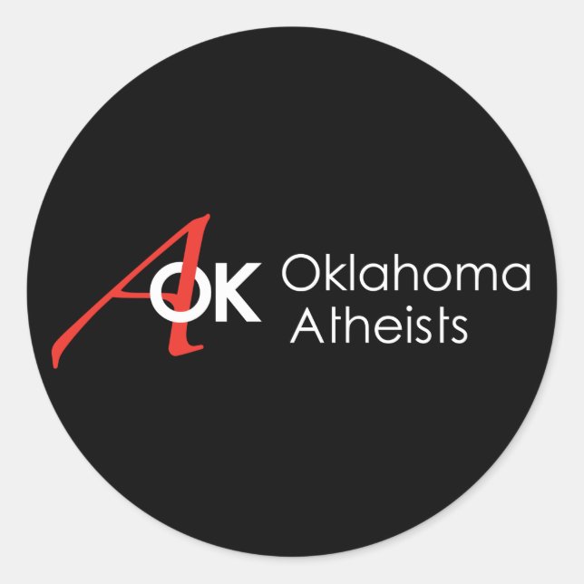 Rond Sticker couleur/style variable 2 (Devant)