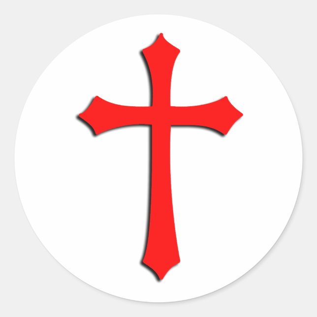 Rond Sticker croisé (Devant)
