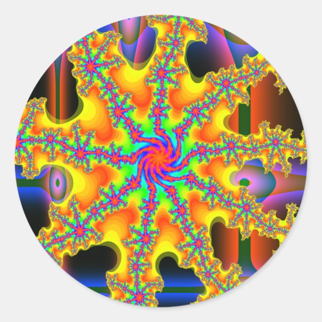 Rond Sticker Cthulu (Devant)