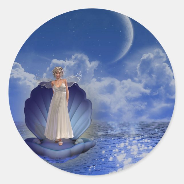 Rond Sticker d'angle d'eau (Devant)