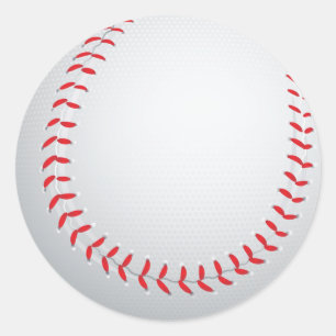 Rond Sticker de baseball