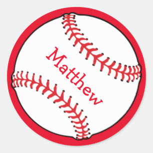 Rond Sticker de baseball