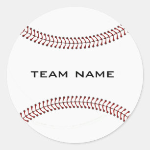 Rond Sticker de baseball