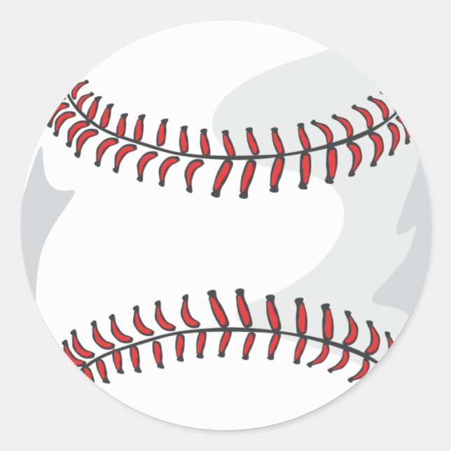 Rond Sticker de baseball par SRF (Devant)