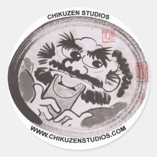 Rond Sticker de Chikuzen Studios
