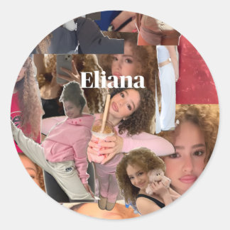 Rond Sticker de collage Eliana Kalogeras