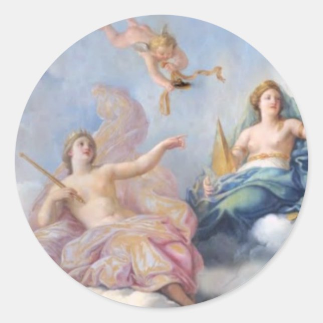 Rond Sticker de déesse (Devant)