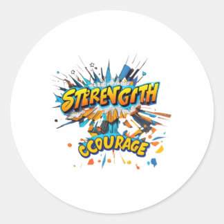 Rond Sticker de force