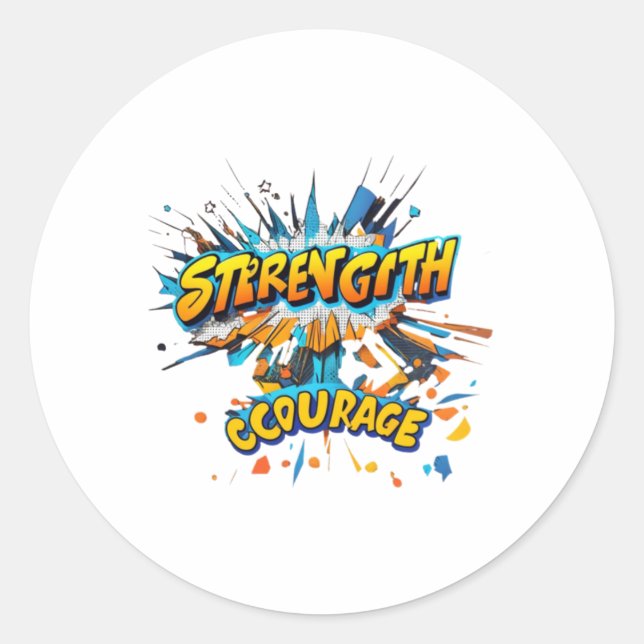 Rond Sticker de force (Devant)
