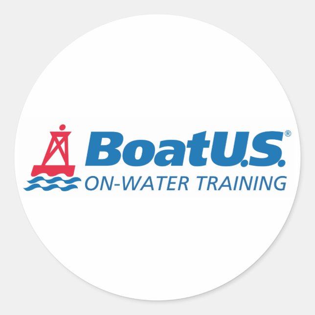 Rond Sticker de formation en mer (Devant)