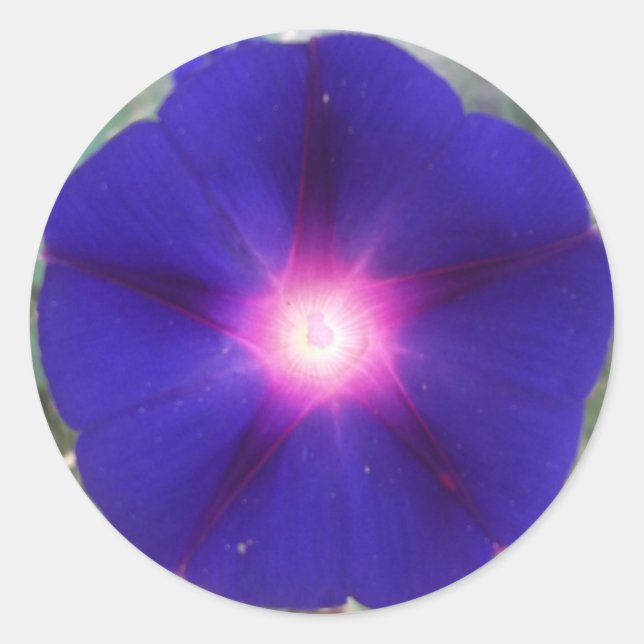 Rond Sticker de gloire du matin sombre (Devant)