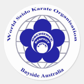 Rond Sticker de karaté Bayside Seido
