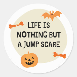 Rond Sticker de la sangle de saut d'Halloween