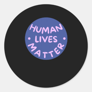 Rond Sticker de la vie humaine