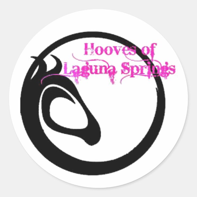 Rond Sticker de Laguna Springs (Devant)