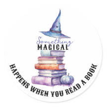 Sticker de livre magique