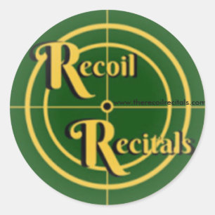 Rond Sticker de logo officiel des récitals de réhuile 1