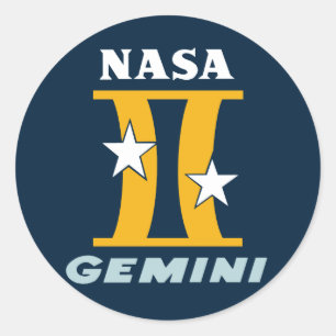 Rond Sticker de mission Gemini