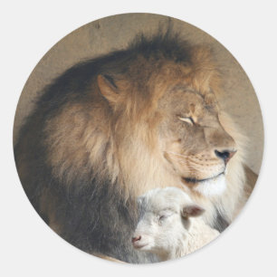 Rond sticker de paix de vacances