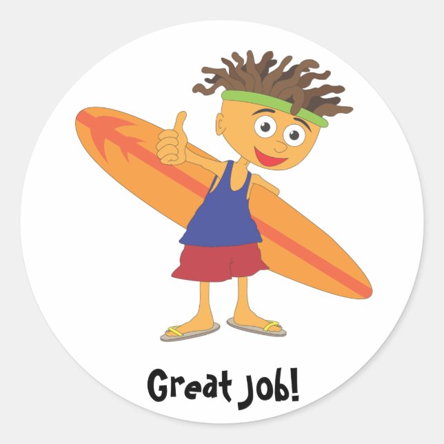 Rond Sticker de récompense (Devant)