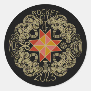 Rond Sticker de retraite RCMQG 2023