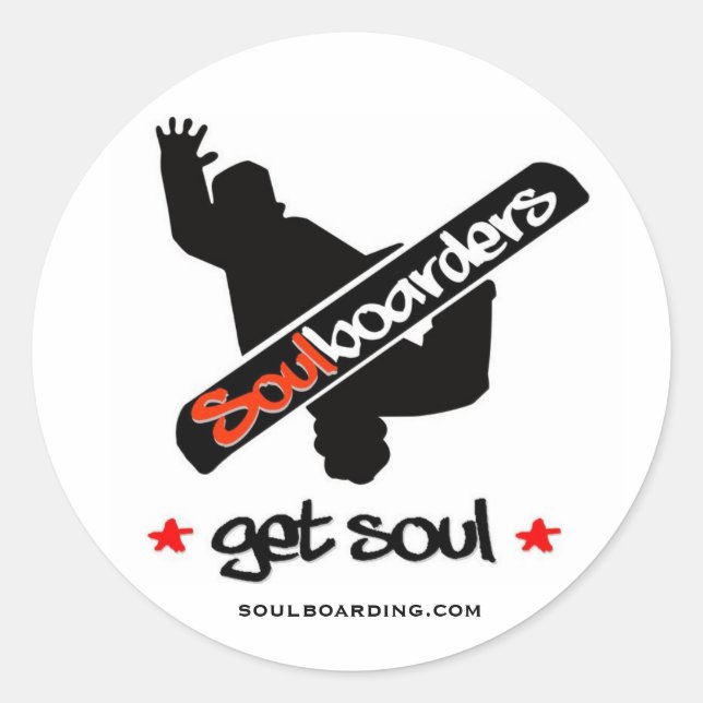 ROND STICKER DE SOULBOARDER 3 CH (Devant)