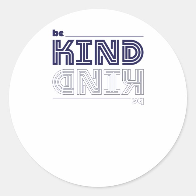 Rond Sticker de typographie (Devant)