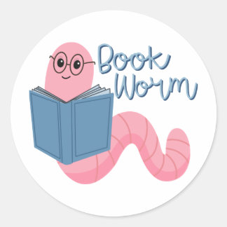 Rond Sticker De Ver Réserver Pour Les Amateurs De Livre