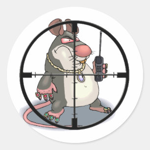 Rond Sticker de vision d'étendue anti-accrochage