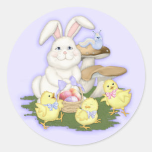 Rond Sticker des Amis de Pâques