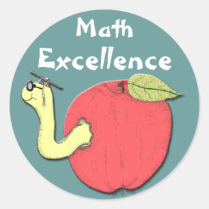 Rond Sticker d'excellence mathématique