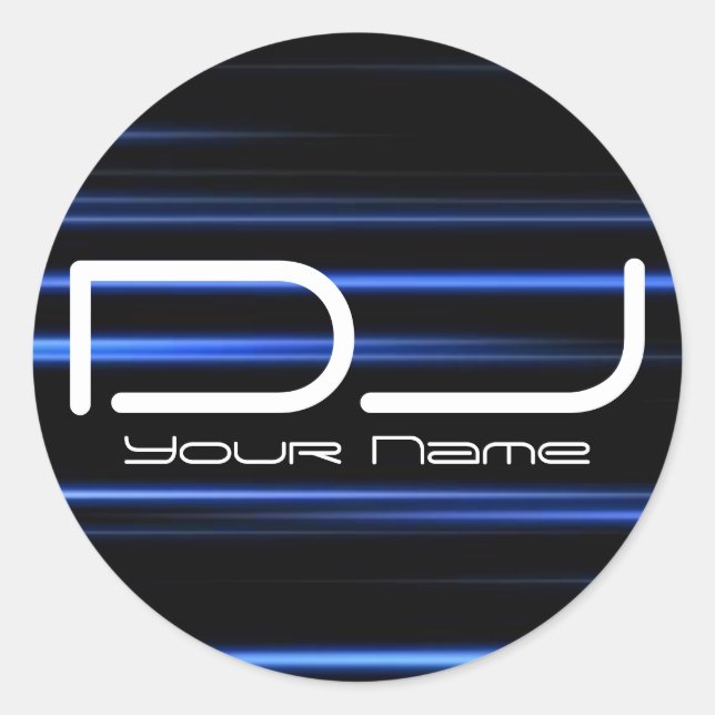 Rond Sticker DJ (Devant)