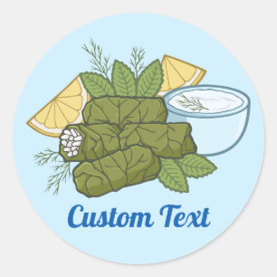 Rond Sticker Dolmadakia