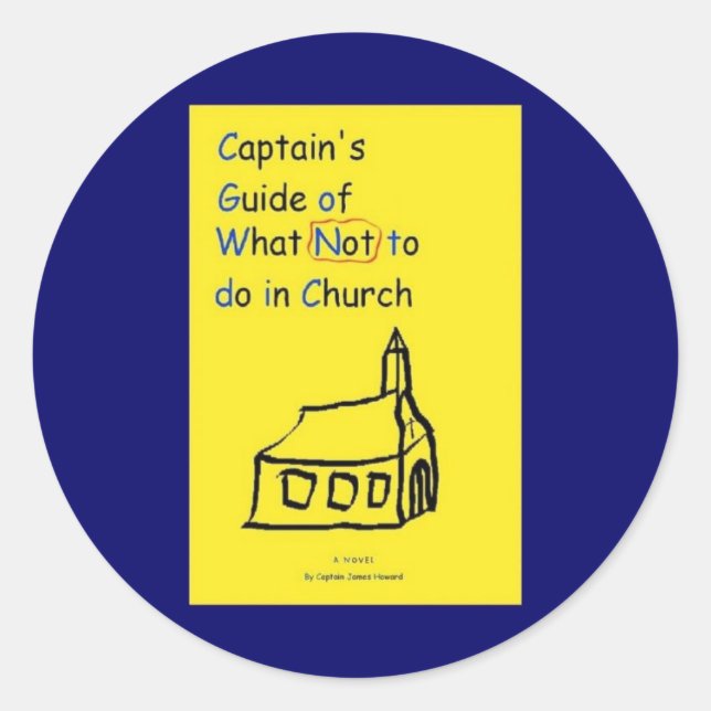 Rond Sticker du guide du capitaine (Devant)