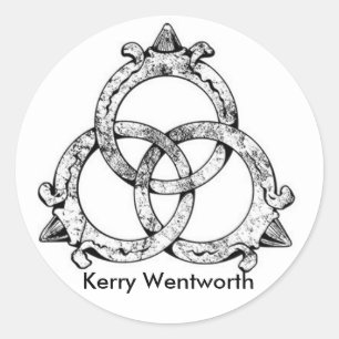 Rond Sticker du logo Kerry Wentworth Trinity