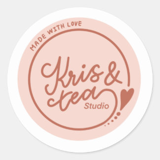 Rond Sticker du logo Kristea