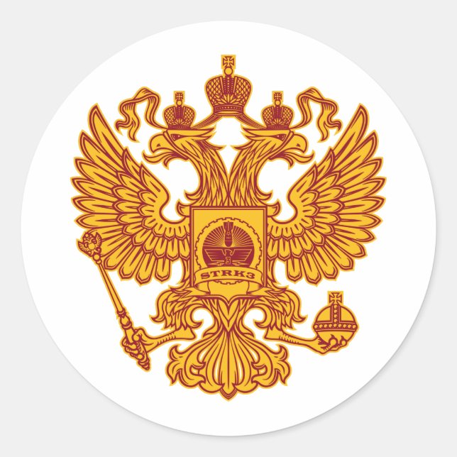Rond Sticker du logo Strk3 Crest (Devant)