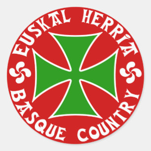 Rond Sticker du Pays basque