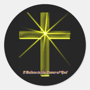 Rond Sticker du pouvoir de Dieu