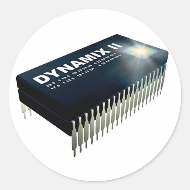 Rond Sticker Dynamix II CHIP (Devant)