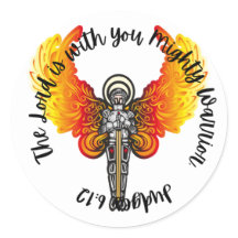 Sticker Écriture (Juges 6:12)