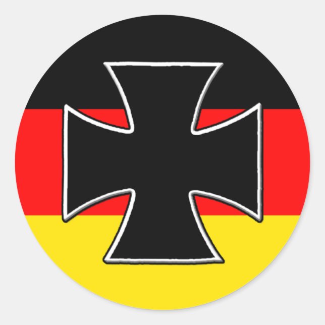 Rond Sticker en fer allemand (Devant)