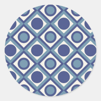 Rond Sticker en mosaïque